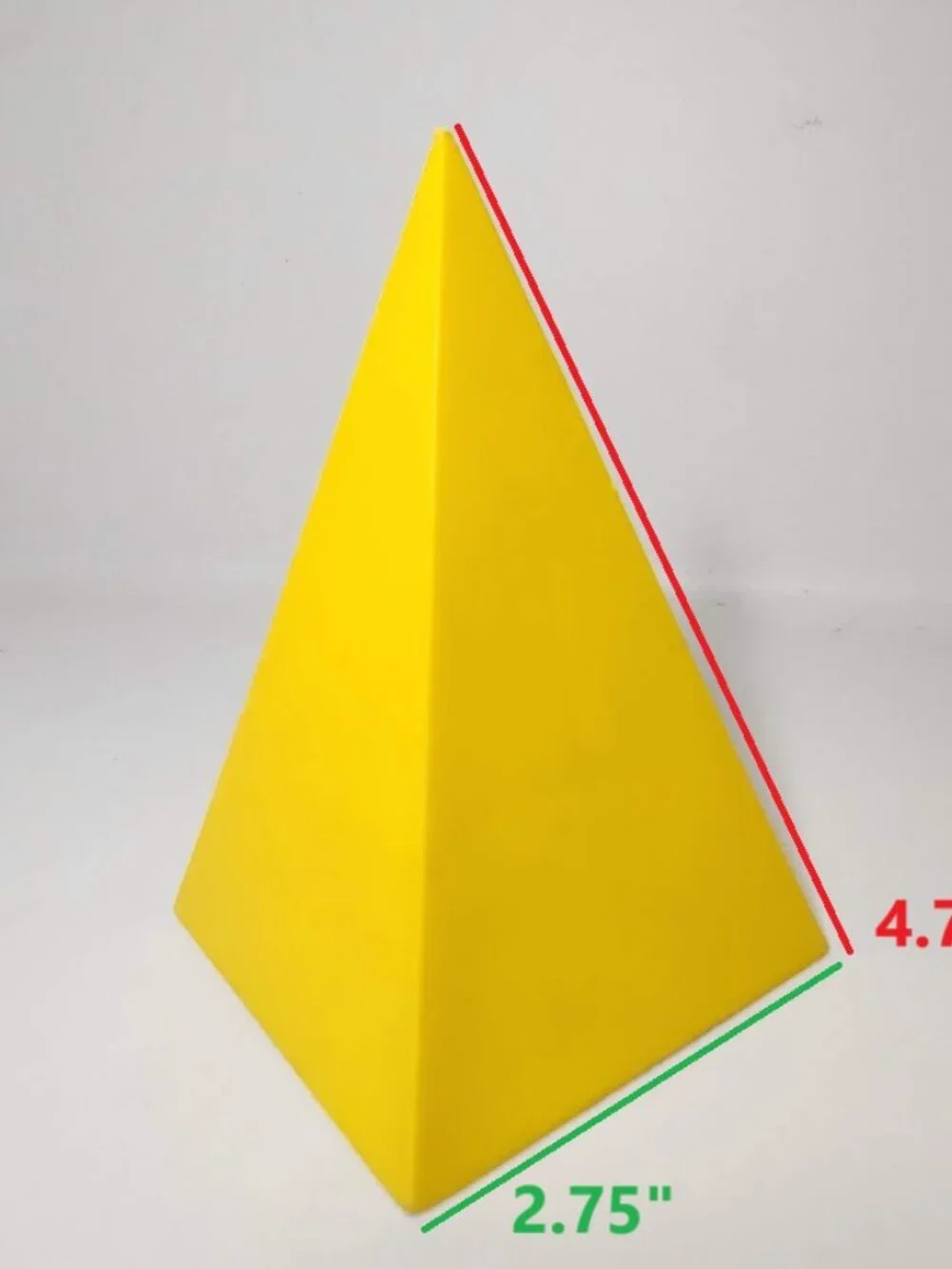 7 Piece Shapes Set 3D Geometric Plastic Forms Solids Drawing Forms Math Manipula